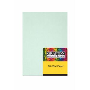 GRAFTON A4 80GSM PAPER (500 PACK) - PASTEL GREEN