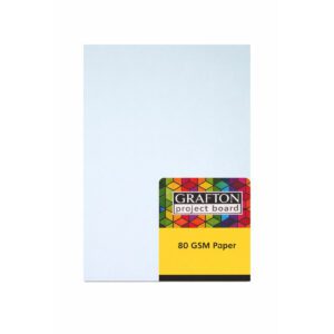 GRAFTON A4 80GSM PAPER (500 PACK) - PASTEL BLUE