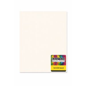 GRAFTON A2 160GSM BOARD (5 PK) - CREAM