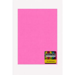 GRAFTON A2 160GSM BOARD (50 PACK) - DAY GLO PINK