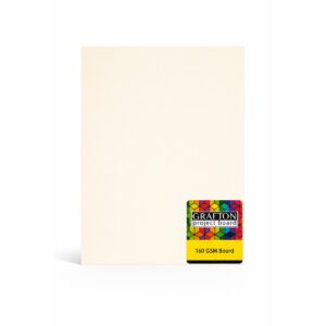 GRAFTON A3 160GSM BOARD (5 PK) - CREAM