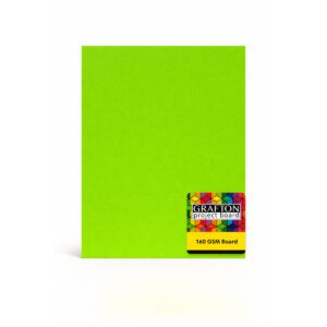 GRAFTON A3 160GSM BOARD (5 PK) - BRIGHT GREEN