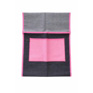 PRODUCTS > BACK TO SCHOOL SCHOOL CHAIRBAG DENIM 380mm WITH POCKET PINK