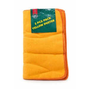 TREFOIL YELLOW DUSTER - ECONO 3 pack ** *